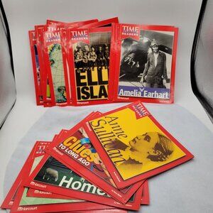 Harcourt TIME Kids All about Me My Community Huge Lot 24 Leveled Readers - BK021